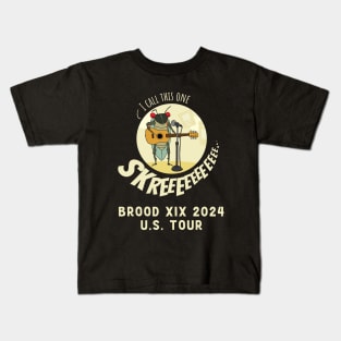 Cicada Brood XIX Skreeee Kids T-Shirt